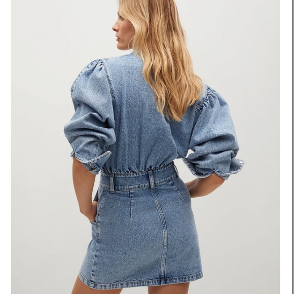 Mango Denim Dress - Picture 12 of 13